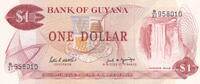 Guyana 1 Dollar 1966-92 Banknote unc 5.79 US$  +  69.44 US$ shipping
