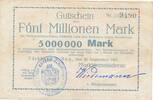 Deutsches Reich Deutschland Bayern 5 Millionen Mark 20.09.1923 Notgeldsc... 34.72 US$  +  69.44 US$ shipping