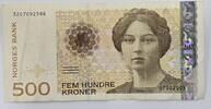 Norwegen Oslo 500 Kroner ND (2008-2012) Banknote III 46.29 US$  +  69.44 US$ shipping