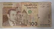 Marokko 100 Dirhams 2002 Banknote, Mohammed VI III 9.26 US$  +  69.44 US$ shipping