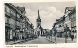 Duderstadt AK postalisch gelaufen, datiert und mit Heuß-Briefmarke, schöne Ansicht -