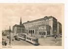 Bochum AK Rathaus, postalisch gelaufen, datiert, Briefmarke fehlt -