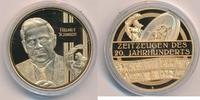 Moderne Medaille Helmut Schmidt, Zeitzeugen d. 20.Jahrhunderts -