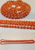 Lange Engelshautkoralle Koralle Korallenkette Korallencollier L 100 cm -