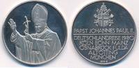 Moderne Medaille Papst Paul II.Deutschlandreise -