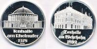 Moderne Medaille Tonhalle am Wehrhahn / Rheinufer -