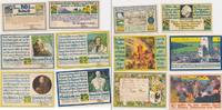 Stotel Notgeldscheine der Stadt 4 x 25 Pfennig und 50 u. 75 Pfennig -
