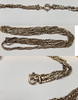 Zweireihige Venezianer- und Flachpanzerkette 835er Silber Kette Silberkette -