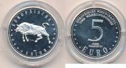 moderne Medaille 5 Jahre Maastrich Euro, Europäische Union -