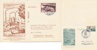 Saarland Klappkarte FDC Saarbrücken und Forbach, Tag der Briefmarke, Ersttagsstempel -