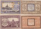 Deutschland 25 50 Pfennig Notgeld Gutschein Urnswalde Brandenburg -