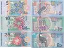 Surinam 5 10 25 Gulden Suriname -