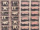 Glauchau 12 x 1/2 Mark 12 x Notgeldschein Notgeld Sachsen -