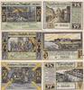 Neustadt am Holstein 3x 75 pfennig Drei Notgeldscheine aus Neustadt in Holstein -