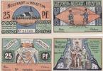 Neustadt i. Holstein 2x 25 Pfennig Zwei Notgeldscheine aus Neustadt in Holstein -