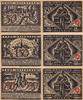 Osterfeld 1x 50 und 2x 150 Pfennig Drei Notgeldscheine aus Osterfeld -