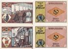 Pößneck 2x 50 Pfennig Zwei Notgeldscheine aus Pößneck -