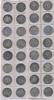 Kaiserreich 1/2 Mark Lot von 16 Münzen aus den Jahren 1905 - 1918 -
