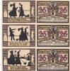 Apolda 3x 25 Pfennig Drei Notgeldscheine aus Apolda -