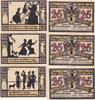 Apolda 3x 25 Pfennig Drei Notgeldscheine aus Apolda -