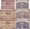 Wiedenbrück 10 2x 25 Pfennig Drei Notgeldscheine aus Wiedenbrück -