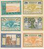 Schaala Notgeldscheine der Gemeinde 10-25-50 Pfennig -