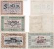 Deutschland 1 20 50 Milliarden Mark Notgeld Crimmitschau Sachsen 3 Stück Notgeldscheine -