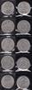 DDR Deutschland 2x 5, 3x 10 Mark Lot 5 Münzen Münzenlot Gedenkmünzen Meißen Buchenwald -