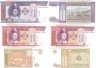 Mongolei 1 20 100 Tugrik Geldschein Banknote 3 Stück Монголия Тугрик банкнота -