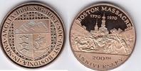 USA Medaille Boston Massacre 200th Anniversary Boston, Massachusetts 1770 1970 1881 -