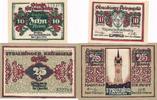 Straubing Kriegsnotgeld Scheine 10 und 25 Pfennig -