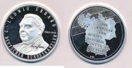 Deutschland Medaille Feinsilber Ludwig Erhard Die Kanzler der BRD 2. Deutscher Bundeskanzler -