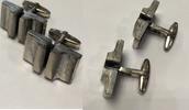 Manschettenknöpfe 835er Silber -