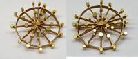 Alte Brosche Nadel K*L Amerikaner Americ L: ca. 3,5 cm -