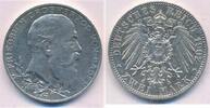 Deutschland Deutsches Reich 2 Mark Friedrich Grosherzog von Baden 1856-1907 -