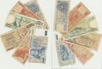 Griechenland 6 versch.Banknoten 50 - 5000 Drachmen aus den Jahren 1970-97 -
