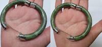 Armreif Damenarmreif Jadeschmuck Jade Armschmuck D: ca. 6 cm -
