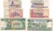 Kambodscha 100 und 500 Riels 3 Stück Banknote Geldscheine Lot -