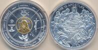 Moderne Medaille die 12 Apostel ohne Etui, ohne Zertifikat -