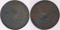 Altdeutschland Deutschland 12 Pfennig Münze Stadt Osnabrück -