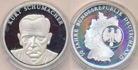Deutschland Medaille Silbermedaille 999er Silber 50 Jahre BRD Kurt Schumacher Feinsilber -
