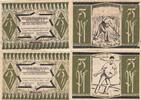 Deutschland Deutsches Reich 2x 75 Pfennig Notgeldschein Notgeld Hainholz Schleswig-Holstein 2 Scheine -