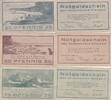Deutschland Deutsches Reich 25 50 75 Pfennig Notgeld Notgeldschein Niendorf Schleswig-Holstein 3 Scheine -