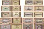 Deutschland Deutsches Reich 25 50 75 Pfennig, 1 2 Mark , 10 Scheine Satz Notgeld Notgeldschein Hallig Oland Schleswig-Holstein , Satz -