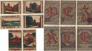 Deutschland Deutsches Reich 6x 50 Pfennig Notgeld Notgeldschein Preetz Schleswig-Holstein 6 Scheine, Satz -