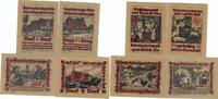 Deutschland Deutsches Reich 25 50 Pfennig 1 2 Mark Notgeld Notgeldschein Friedrichsort Schleswig-Holstein 4 Scheine -