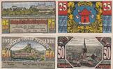 Deutschland Deutsches Reich 25 50 Pfennig Notgeld Notgeldschein Solbad Segeberg Schleswig-Holstein 2 Scheine -