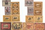 Deutschland Deutsches Reich 25, 30, 40, 50, 60, 75 Pfennig, Satz Notgeld Notgeldschein Stedesand Schleswig-Holstein 8 Scheine -