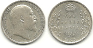 Britisch Indien 1 Rupee Eduard VII -