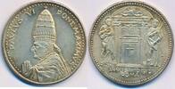 Vatikan Vatican Medaille Paul VI., 1963 - 1978, Anno Santo, Roma versilbert -